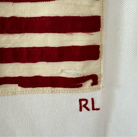 Polo Ralph Lauren Flag Polo T-Shirt - Medium - Picture 3 of 3